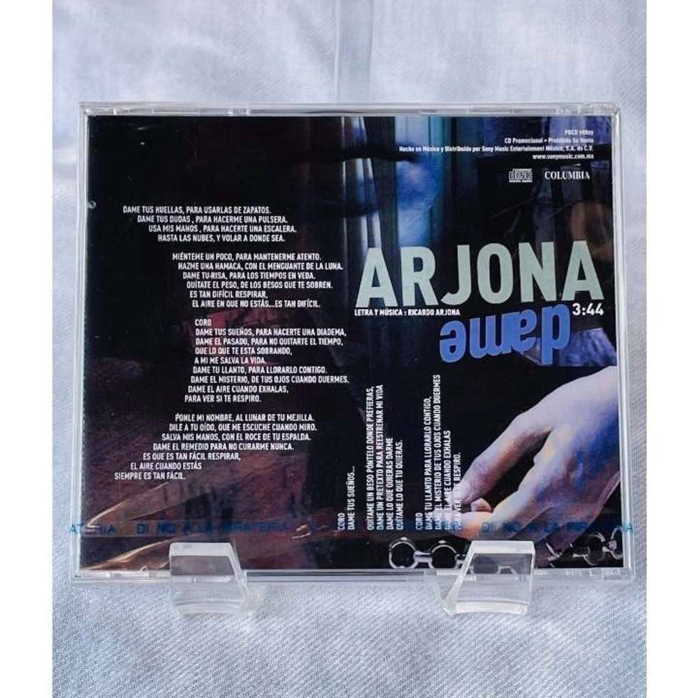 CD Single Arjona - Dame - Picture 2 of 2
